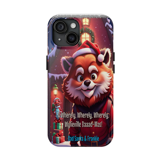 Wylieville: Bad Santa - Baaad - Mas! Tough iPhone 15 Case