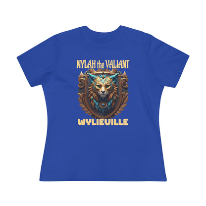 Wylieville After Dark: Nylah Women's Cotton Tee