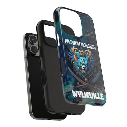 Wylieville After Dark: Phantom Monarch Tough iPhone 16 Pro Case