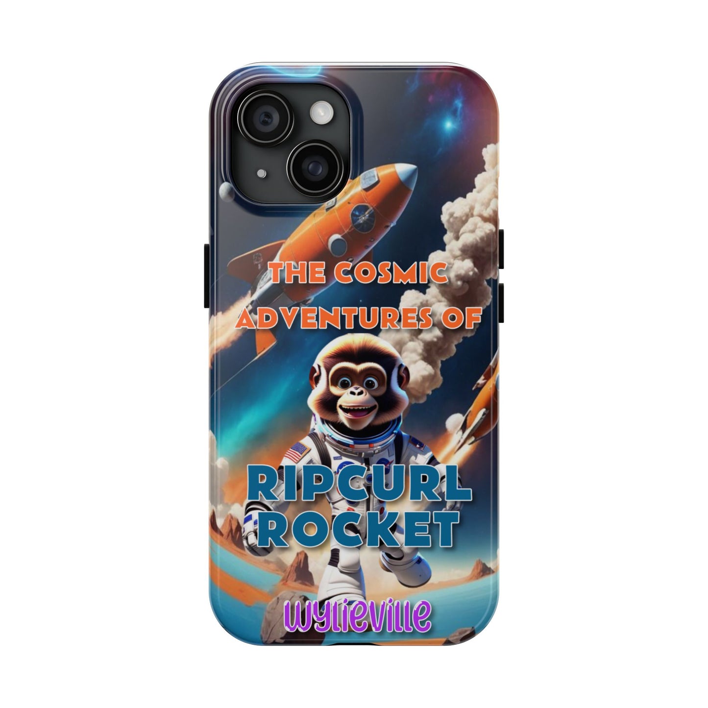 Wylieville: The Cosmic Adventures of RipCurl Rocket Tough iPhone 15 Case