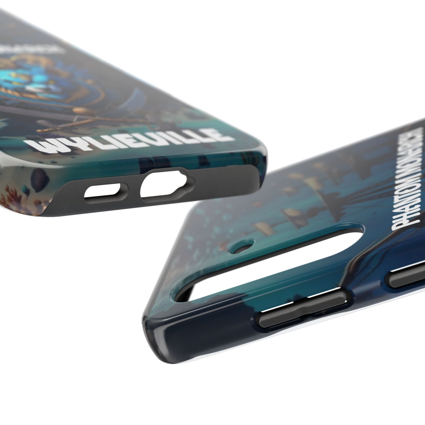 Wylieville After Dark: Phantom Monarch Tough Samsung Galaxy S24 Case