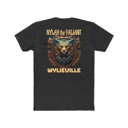 Wylieville After Dark: Sea of Treachery Nylah the Valiant's Unisex Cotton Crew Adult Tee