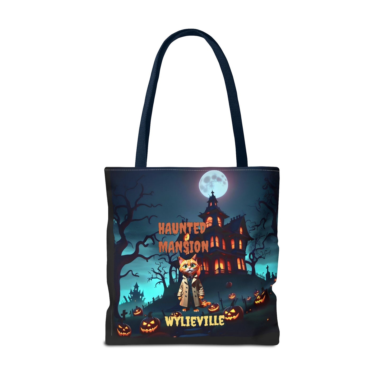 Wylieville: Haunted Mansion Tote Bag