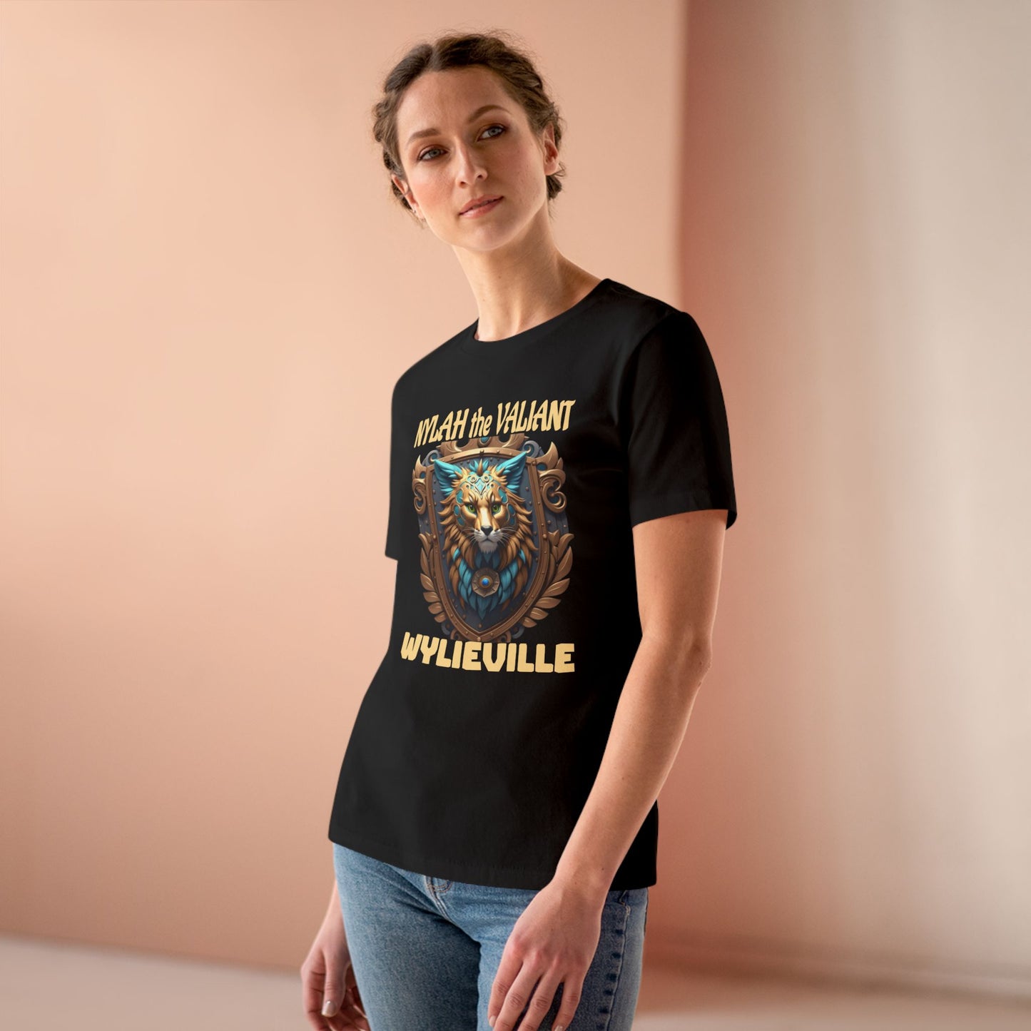 Wylieville After Dark: Nylah Women's Cotton Tee