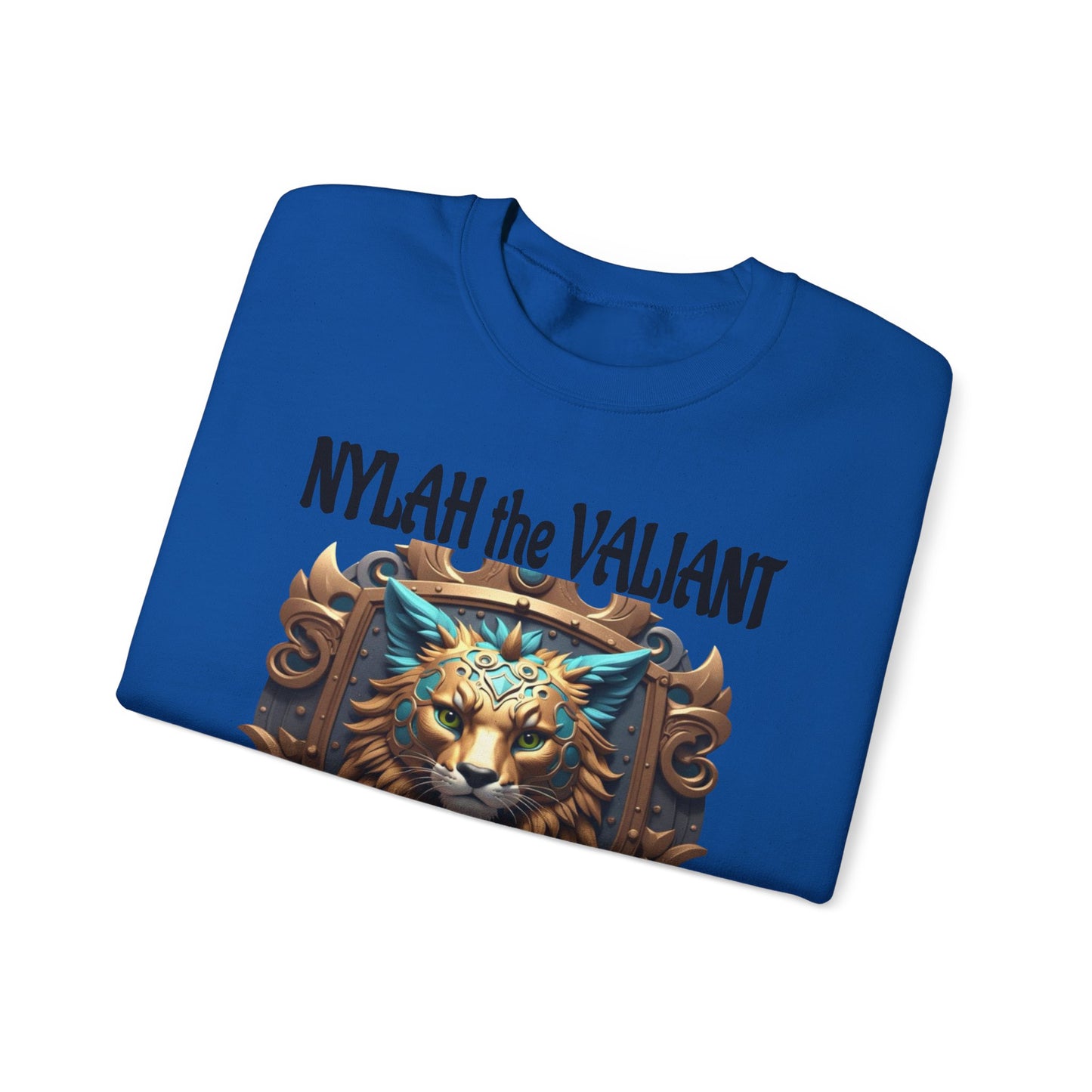 Wylieville After Dark: Nylah the Valiant  Heavy Blend Crewneck Sweatshirt