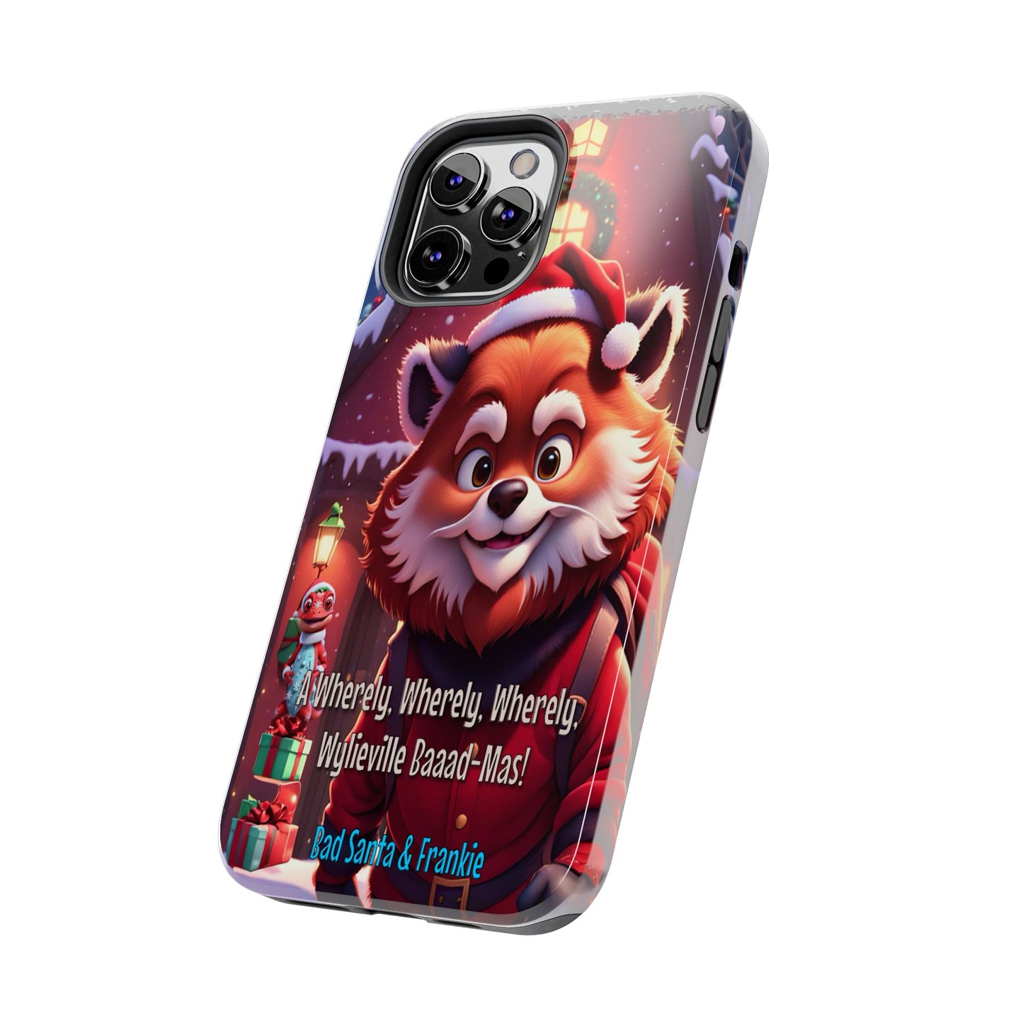 Wylieville: Bad Santa - Baaad - Mas! Tough iPhone 12 Pro Max Case