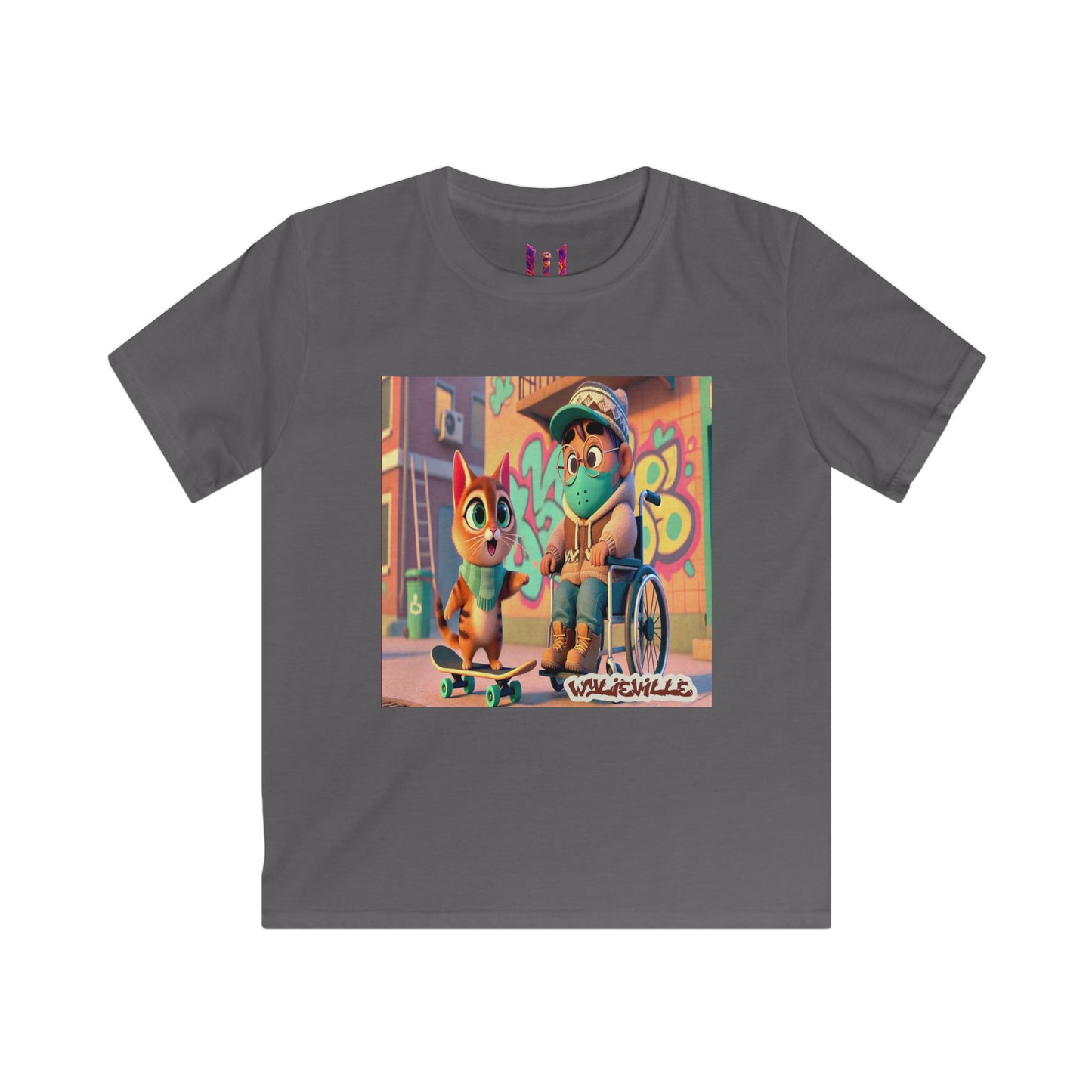 Wylieville: Baby Rox & the Visionary Youth Softstyle Tee