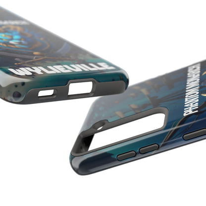 Wylieville After Dark: Phantom Monarch Tough Samsung Galaxy S21 Case