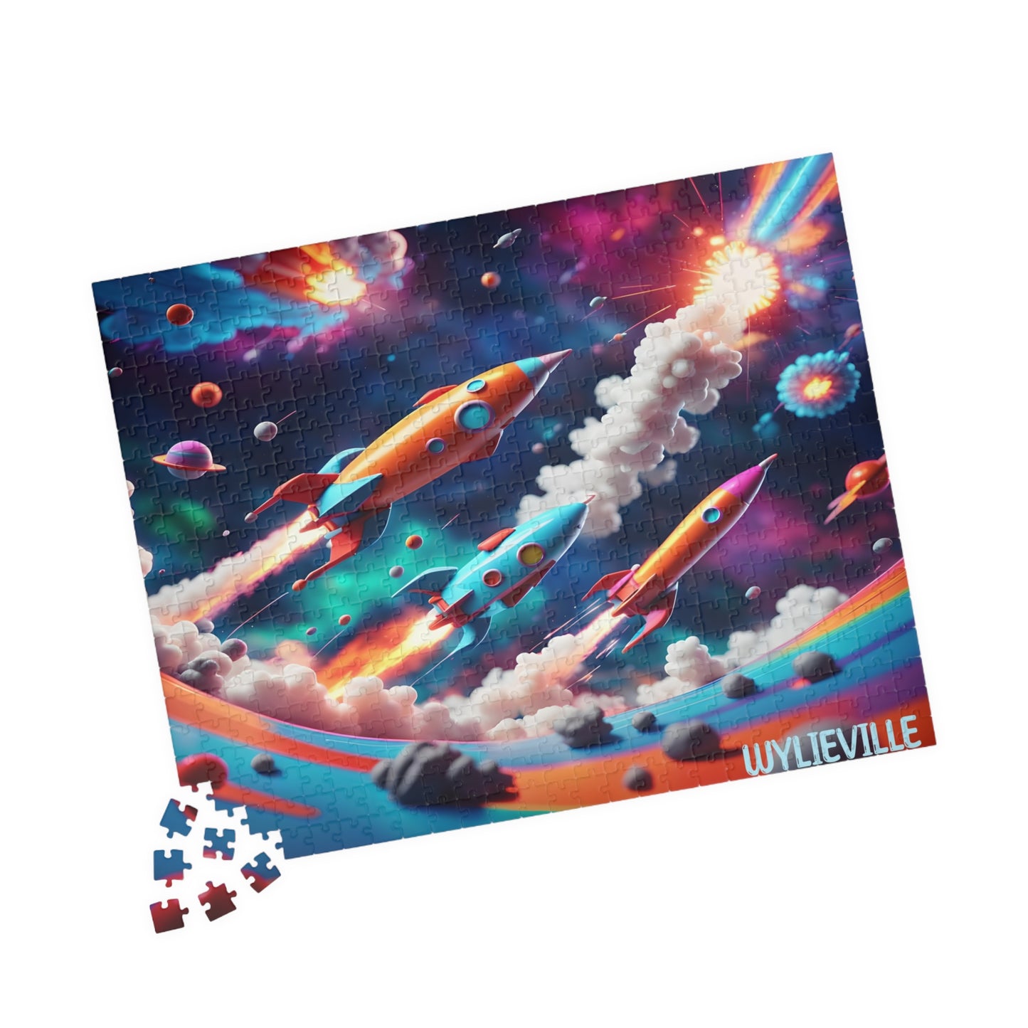 Wylieville: Space Puzzle (110, 252, 520 piece)