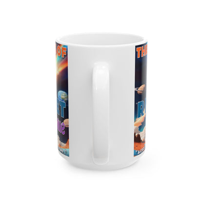 Wylieville: The Cosmic Adventures of RipCurl Rocket  Ceramic Mug, (15oz)