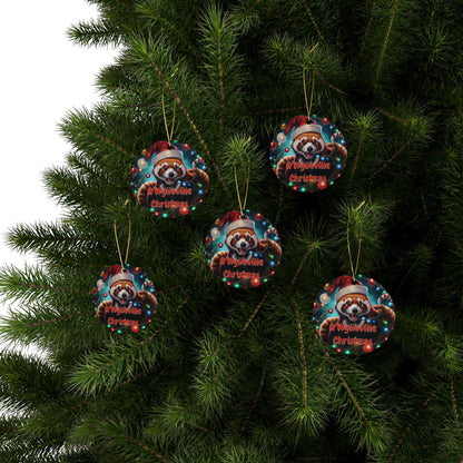 A Wylieville Christmas #1 Ceramic Ornaments (1pcs, 5pcs, 10pcs, 20pcs)