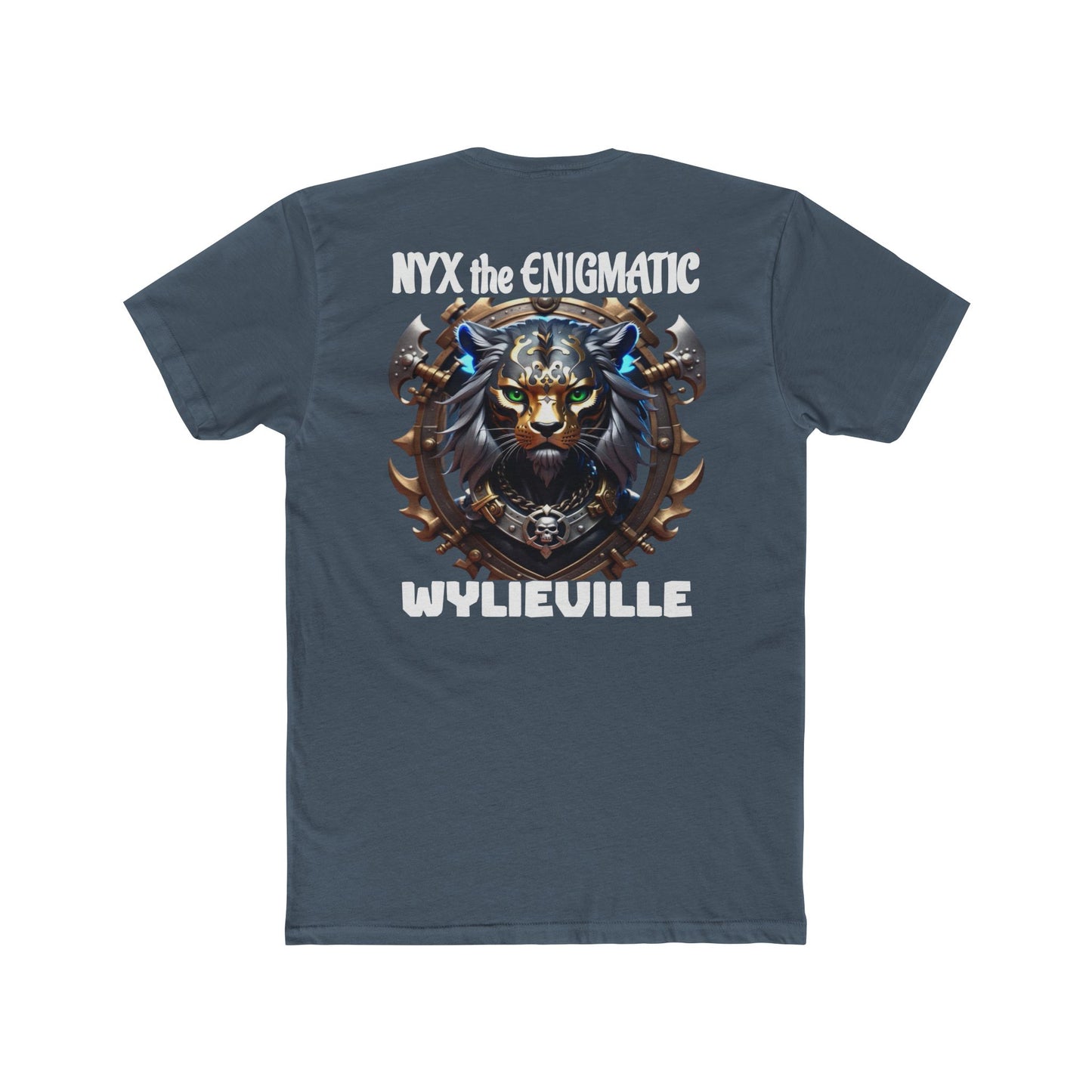 Wylieville After Dark: Sea of Treachery Nyx the Enigmatic Unisex Cotton Crew Tee