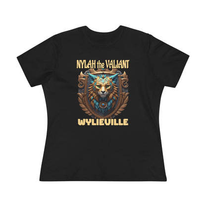 Wylieville After Dark: Nylah Women's Cotton Tee