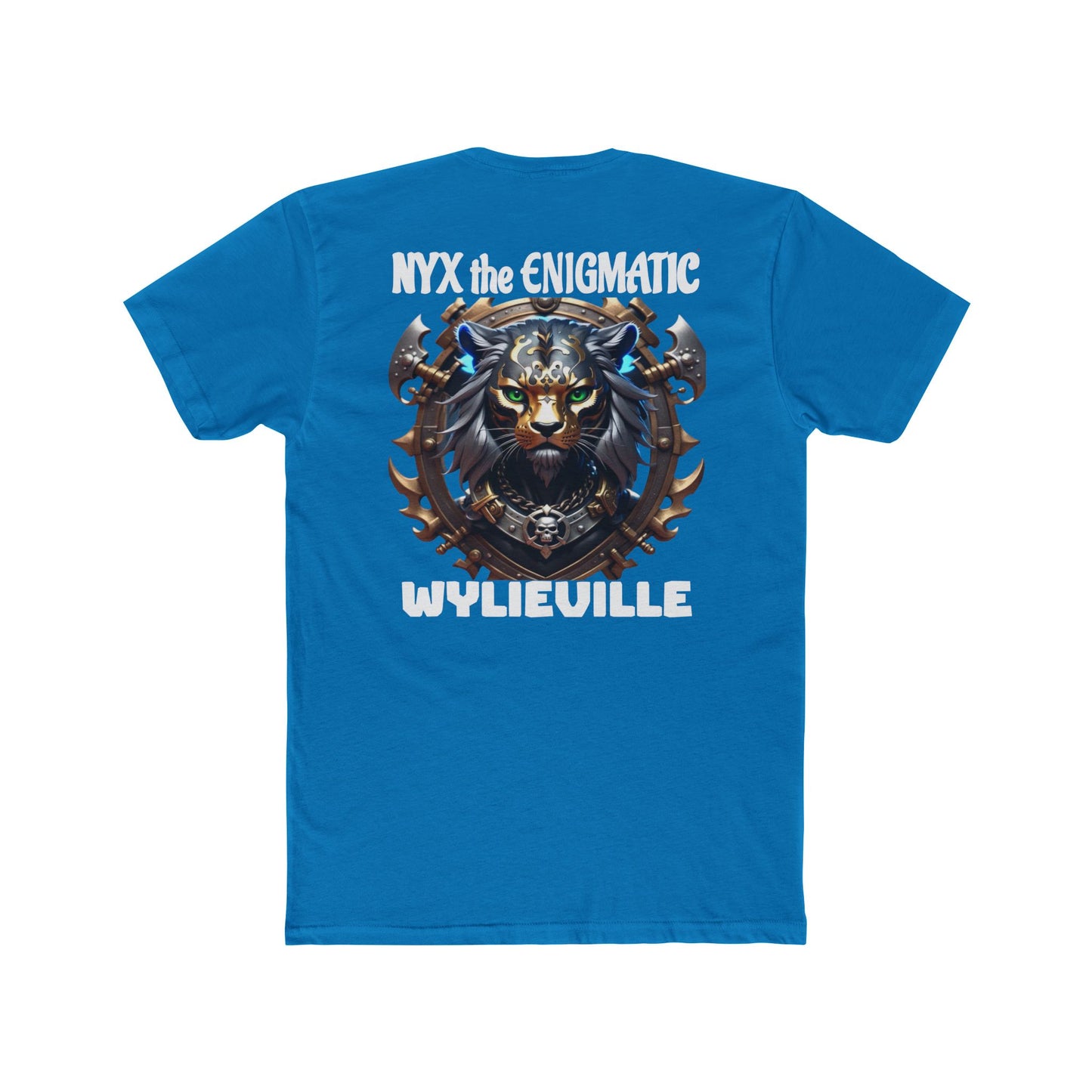 Wylieville After Dark: Sea of Treachery Nyx the Enigmatic Unisex Cotton Crew Tee