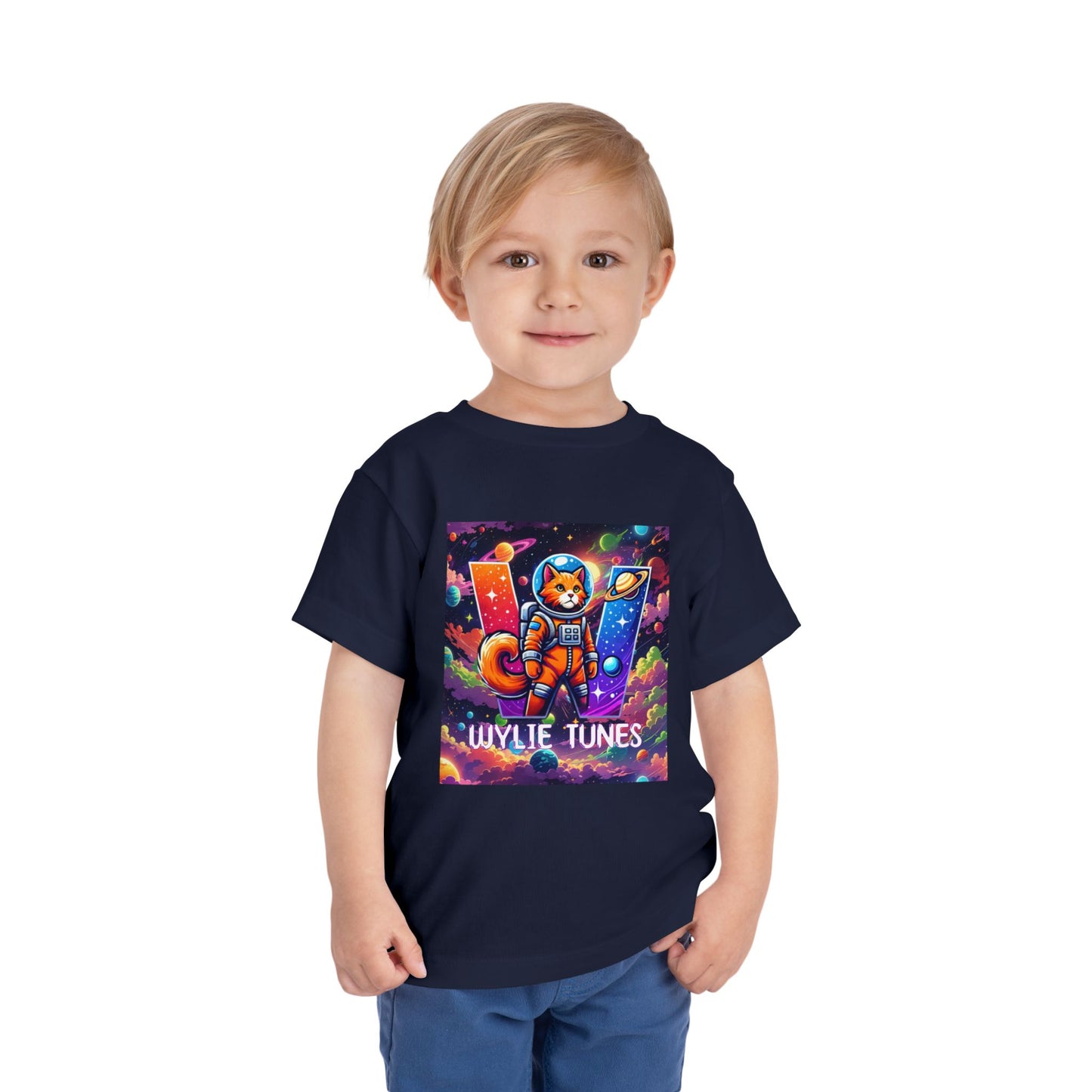 Wylie Tunes: Space 2 Toddler Short Sleeve Tee