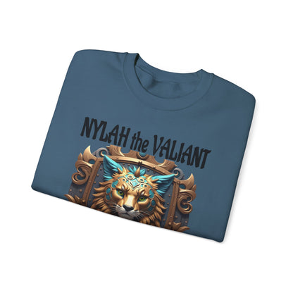 Wylieville After Dark: Nylah the Valiant  Heavy Blend Crewneck Sweatshirt