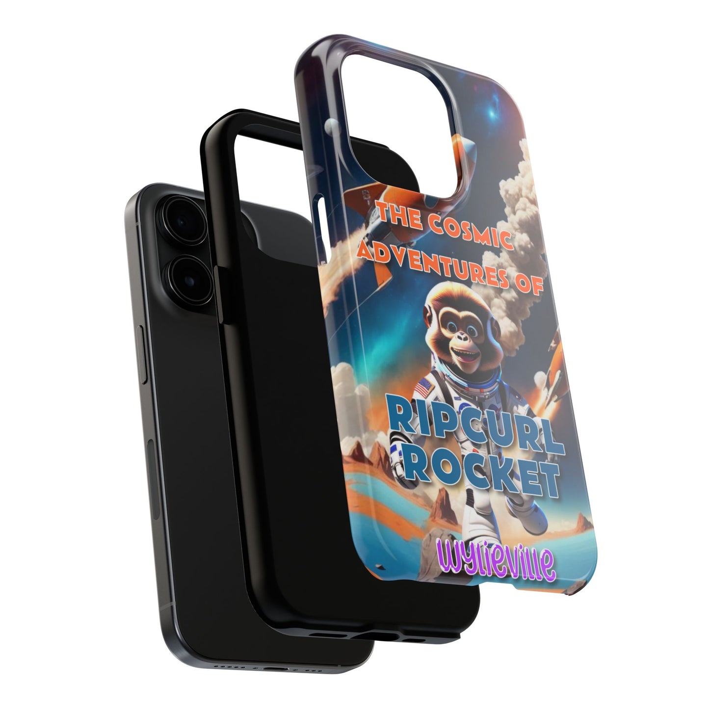 Wylieville: The Cosmic Adventures of RipCurl Rocket Tough iPhone 15 Pro Case