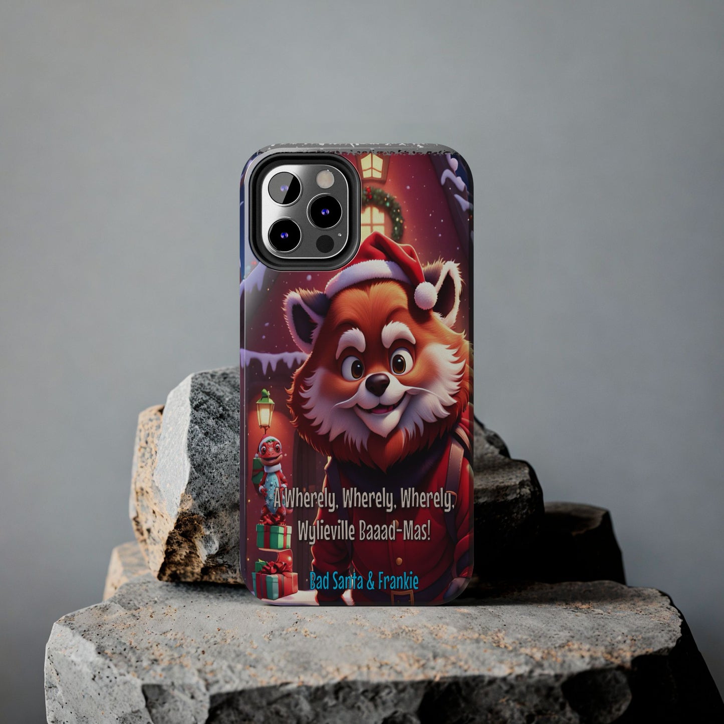 Wylieville: Bad Santa - Baaad - Mas! Tough iPhone 12 Pro Case