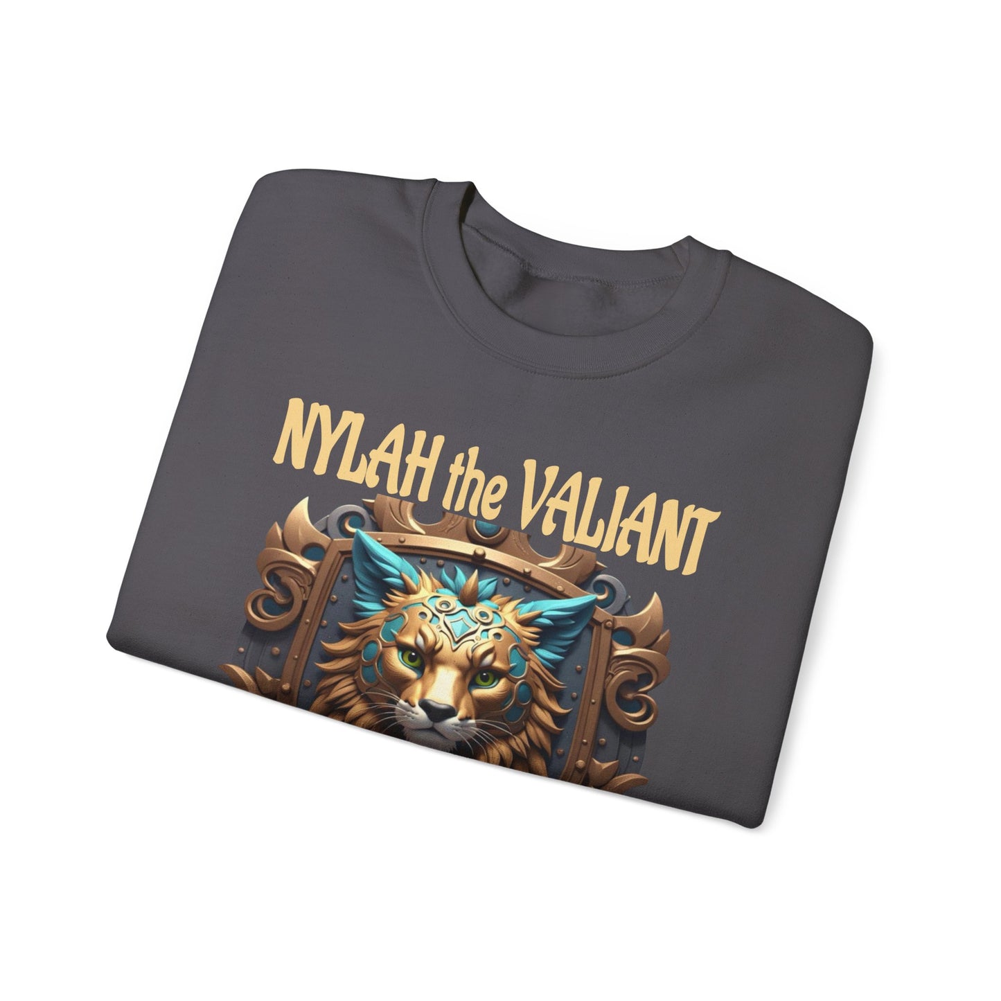 Wylieville After Dark: Nylah the Valiant  Heavy Blend Crewneck Sweatshirt