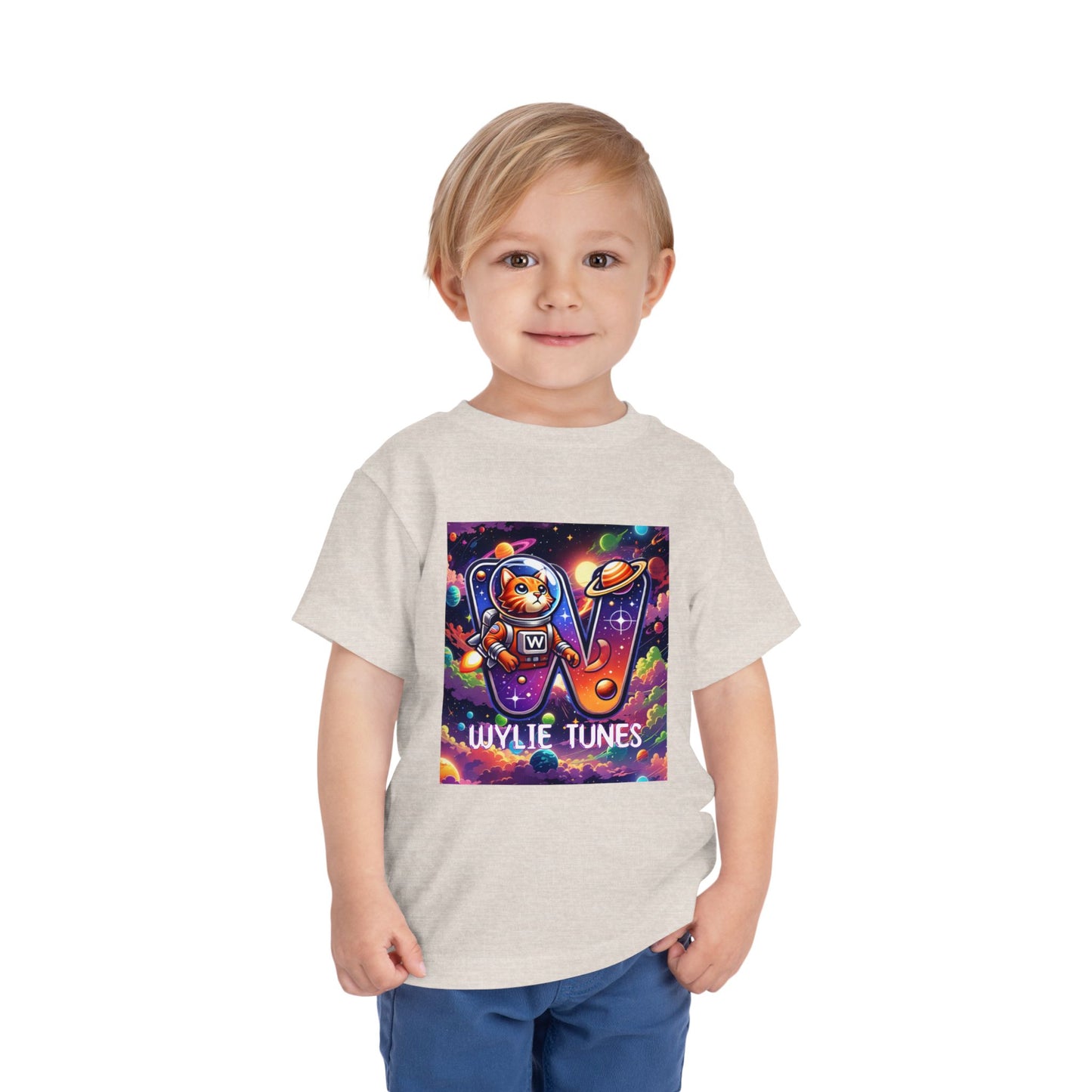 Wylie Tunes: Space 1 Toddler Short Sleeve Tee