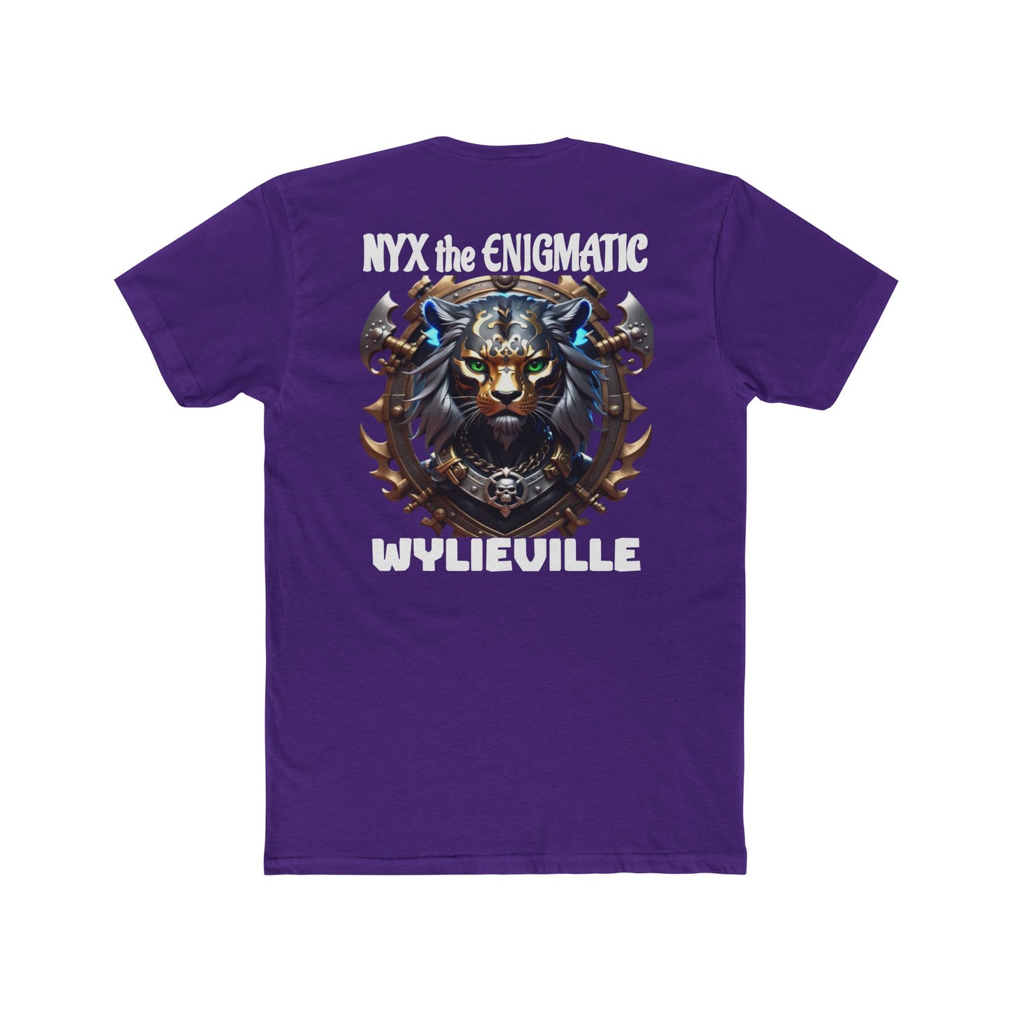 Wylieville After Dark: Sea of Treachery Nyx the Enigmatic Unisex Cotton Crew Tee