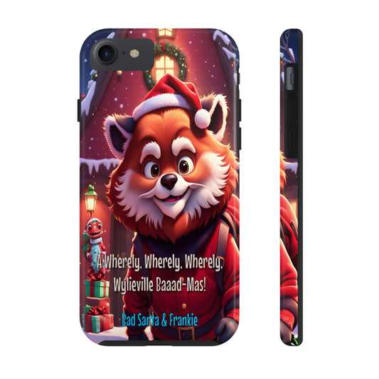 Wylieville: Bad Santa - Baaad - Mas! Tough iPhone 7, iPhone 8, iPhone SE Case