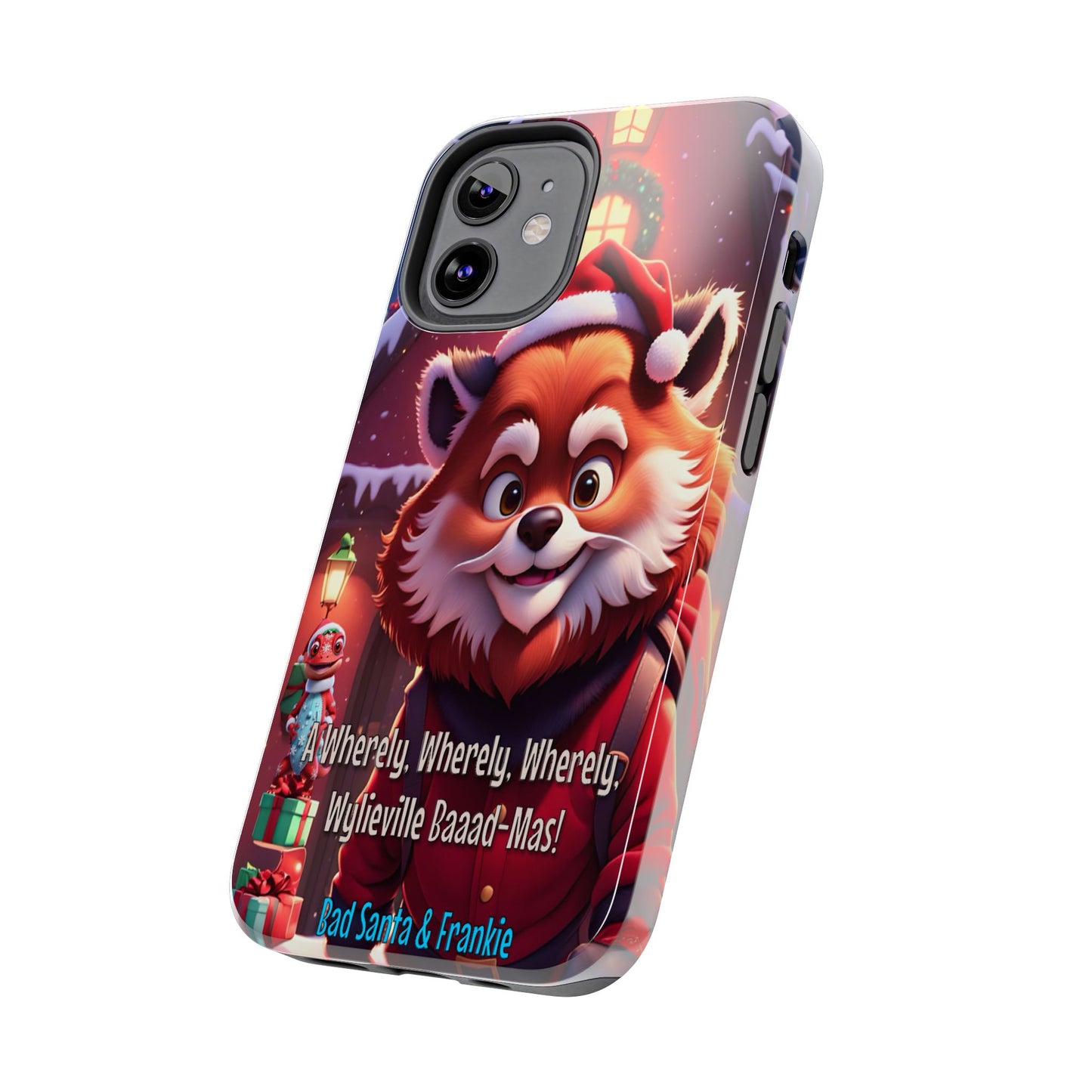 Wylieville: Bad Santa - Baaad - Mas! Tough iPhone 12 Mini Case