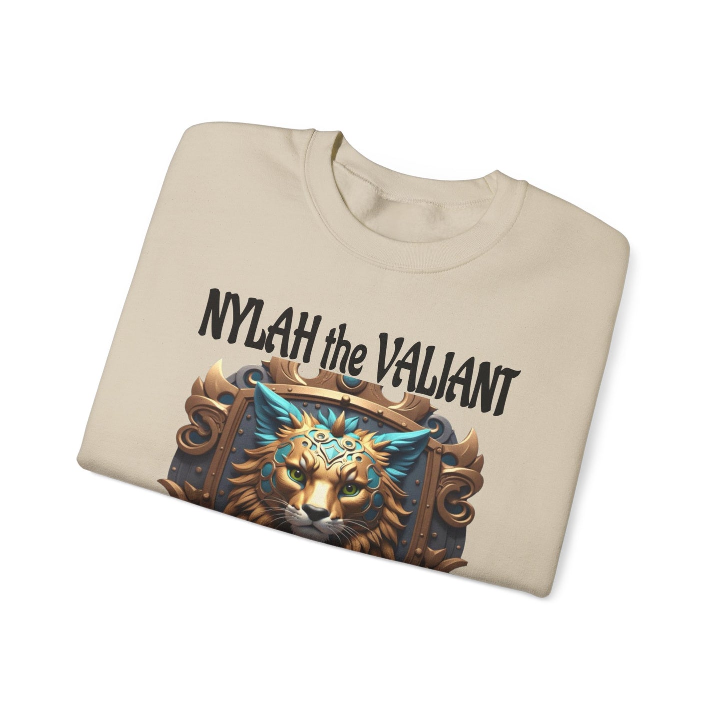 Wylieville After Dark: Nylah the Valiant  Heavy Blend Crewneck Sweatshirt