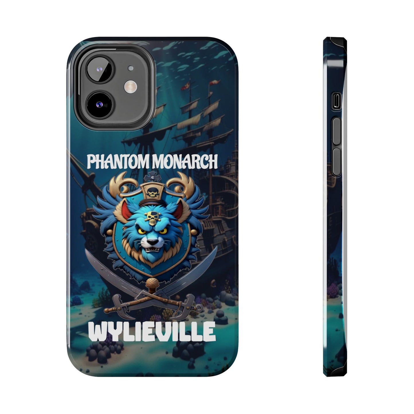 Wylieville After Dark: Phantom Monarch Tough iPhone 12 Case