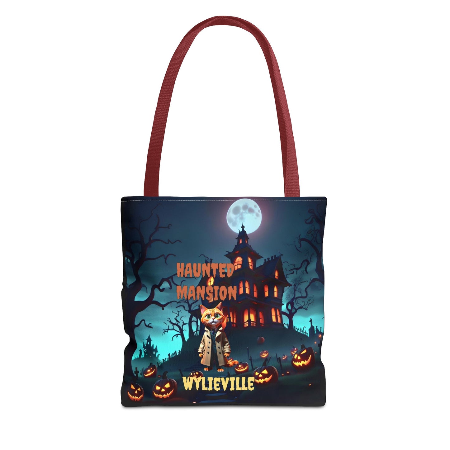 Wylieville: Haunted Mansion Tote Bag