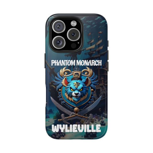 Wylieville After Dark: Phantom Monarch Tough iPhone 16 Pro Case