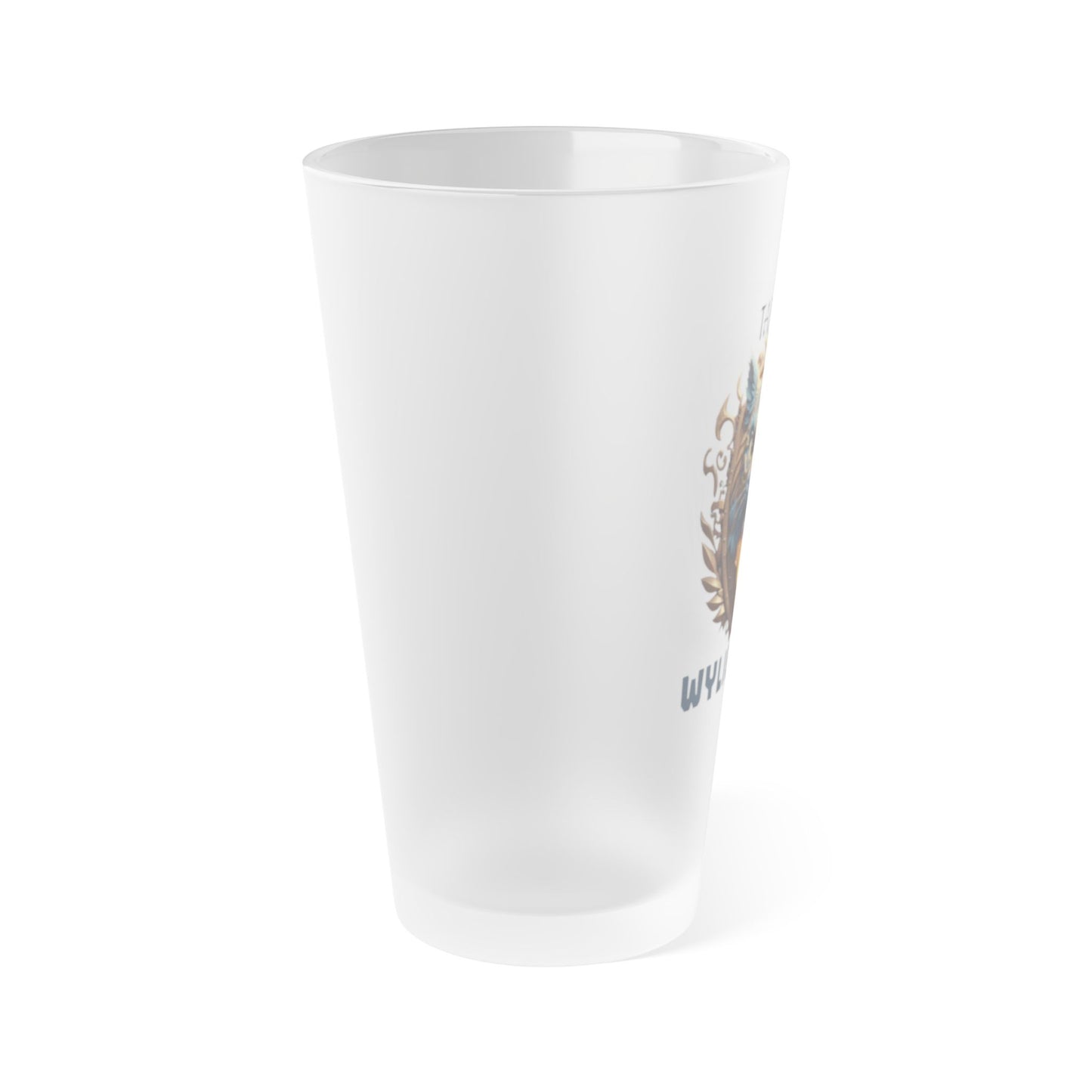 Wylieville After Dark: Tapper Frosted Pint Glass, 16oz