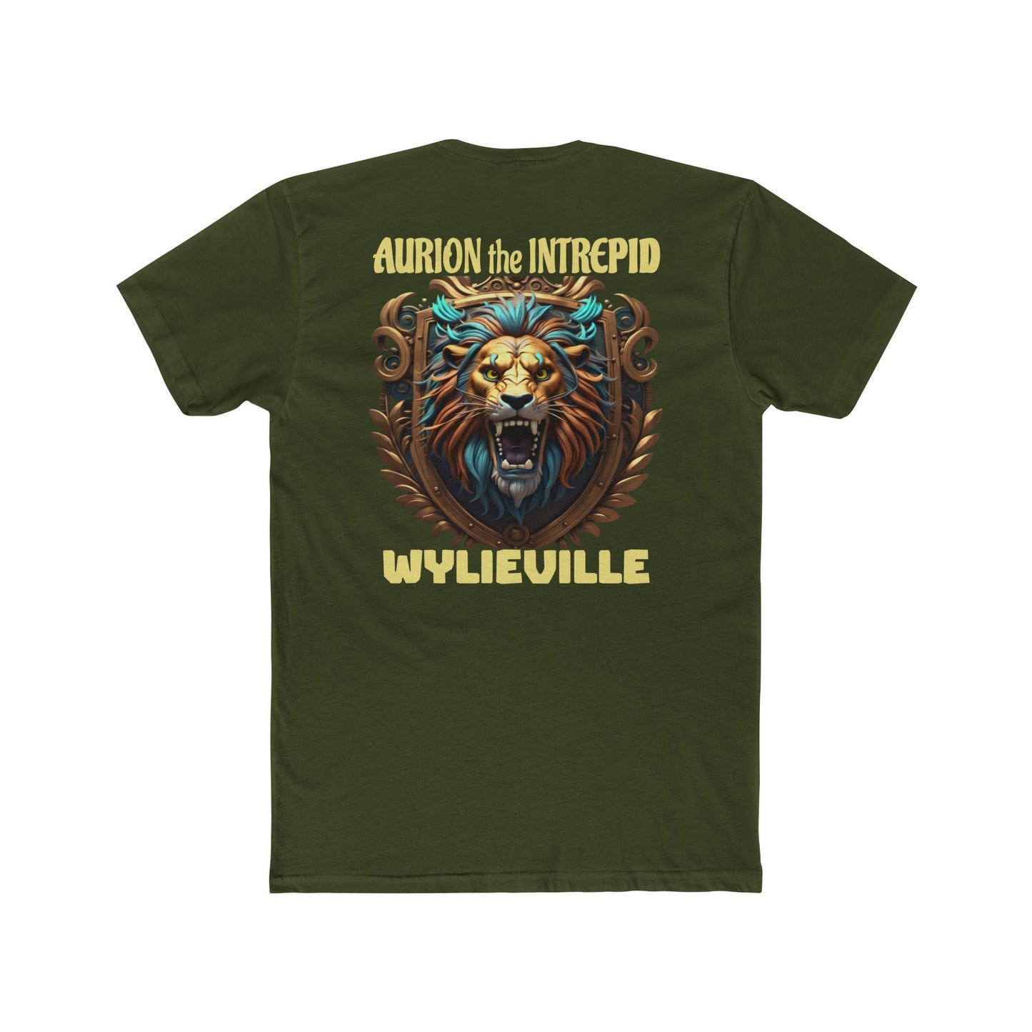 Wylieville After Dark: Sea of Treachery Aurion the Intrepid's Unisex Cotton Crew Tee