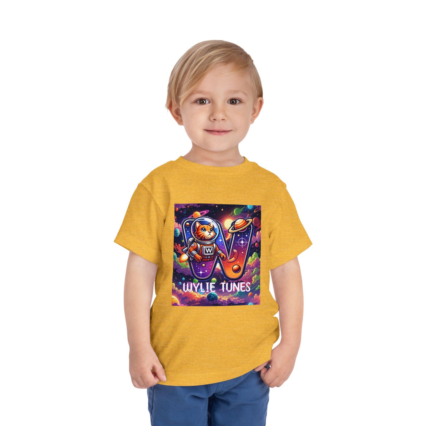 Wylie Tunes: Space 1 Toddler Short Sleeve Tee