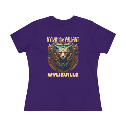 Wylieville After Dark: Nylah Women's Cotton Tee