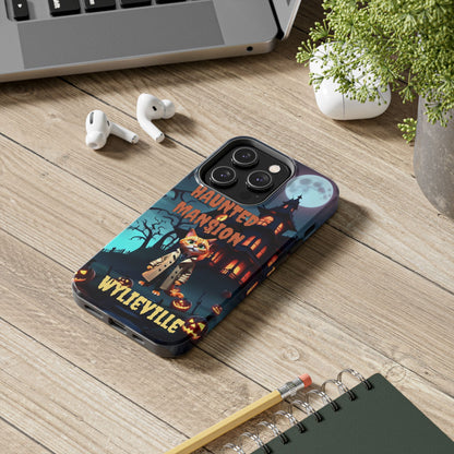 Wylieville: Haunted Mansion Tough iPhone 14 Pro Case