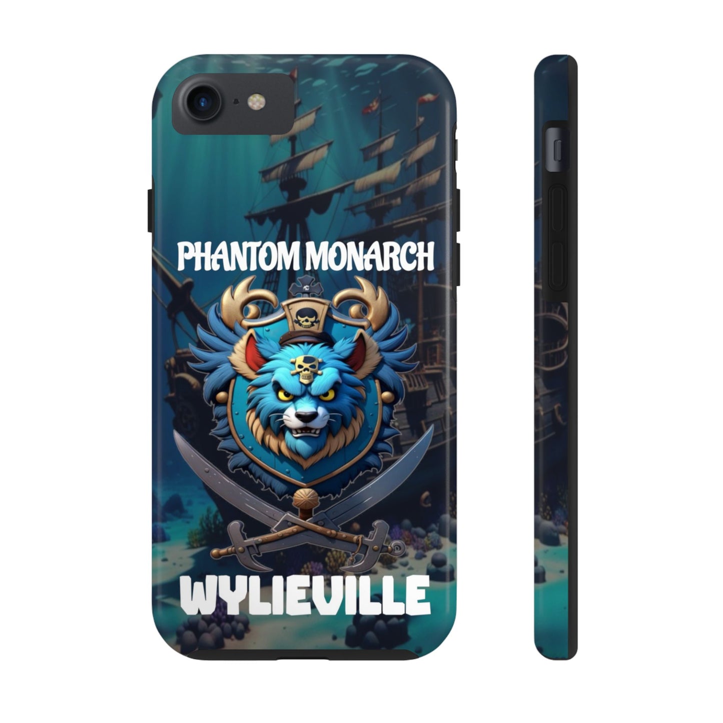 Wylieville After Dark: Phantom Monarch Tough  iPhone 7, iPhone 8, iPhone SE Case