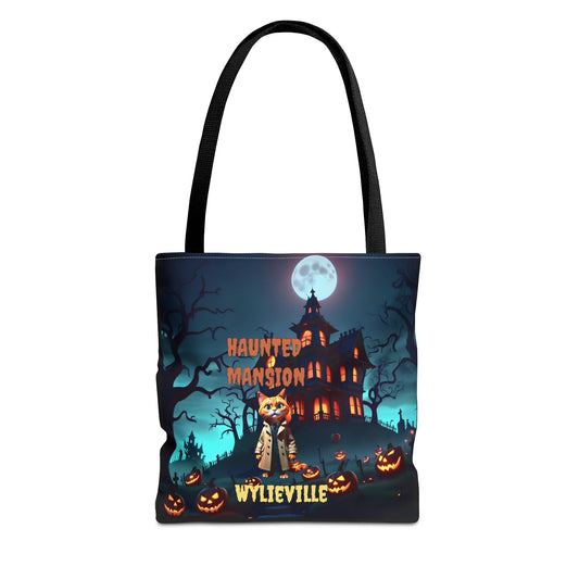 Wylieville: Haunted Mansion Tote Bag