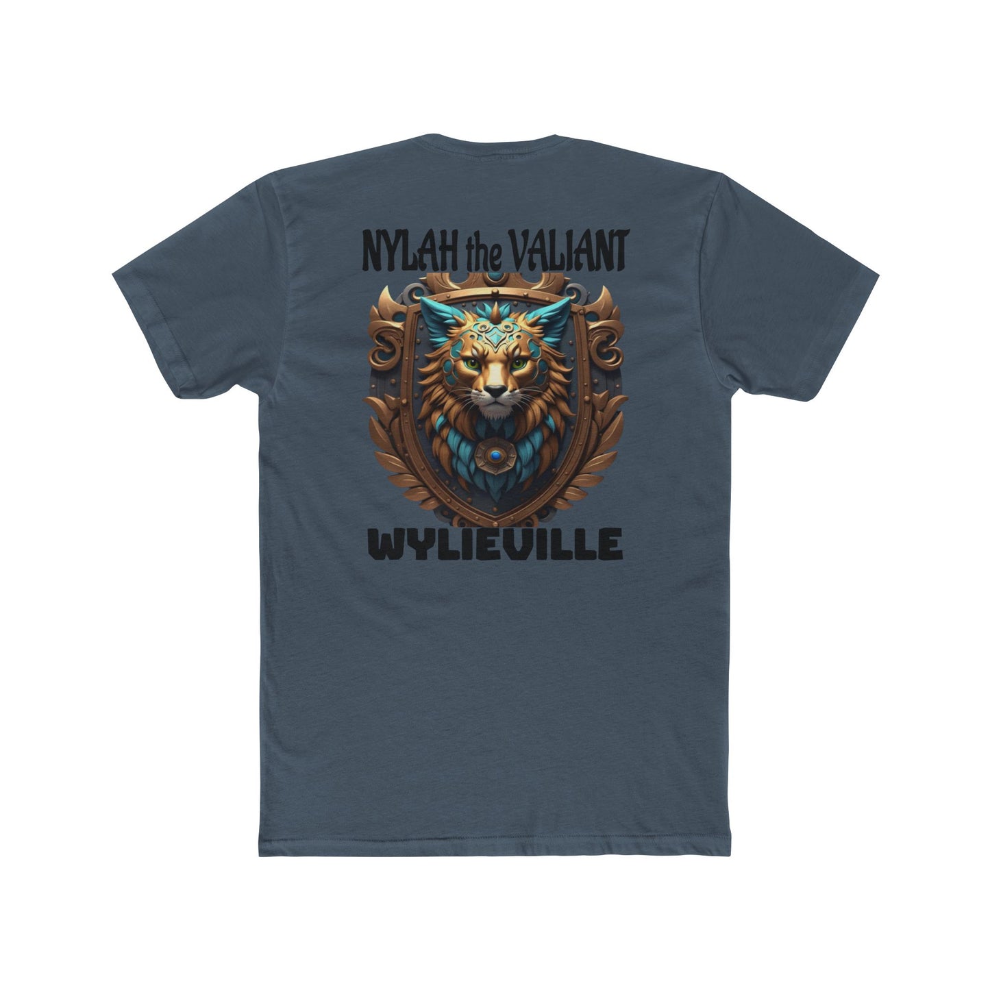 Wylieville After Dark: Sea of Treachery Nylah's the Valiant  Unisex Cotton Crew Tee