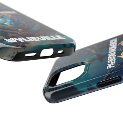 Wylieville After Dark: Phantom Monarch Tough iPhone 15 Case