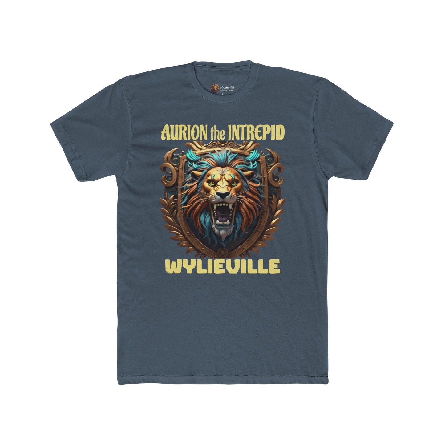 Wylieville After Dark: Aurion the Intrepid Cotton Crew Adult Tee