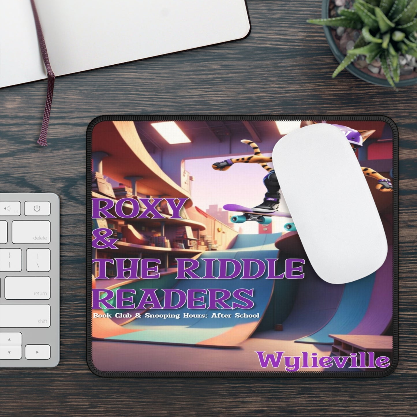 Wylieville: Roxy & The Riddle Readers Gaming Mouse Pad