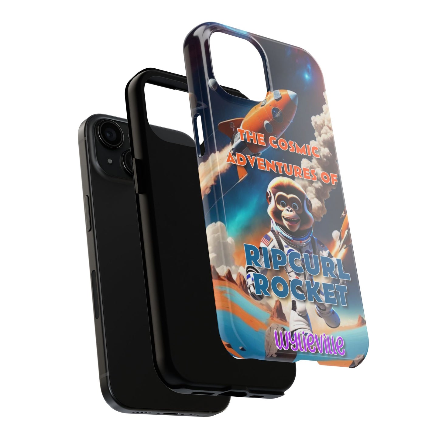 Wylieville: The Cosmic Adventures of RipCurl Rocket Tough iPhone 15 Case