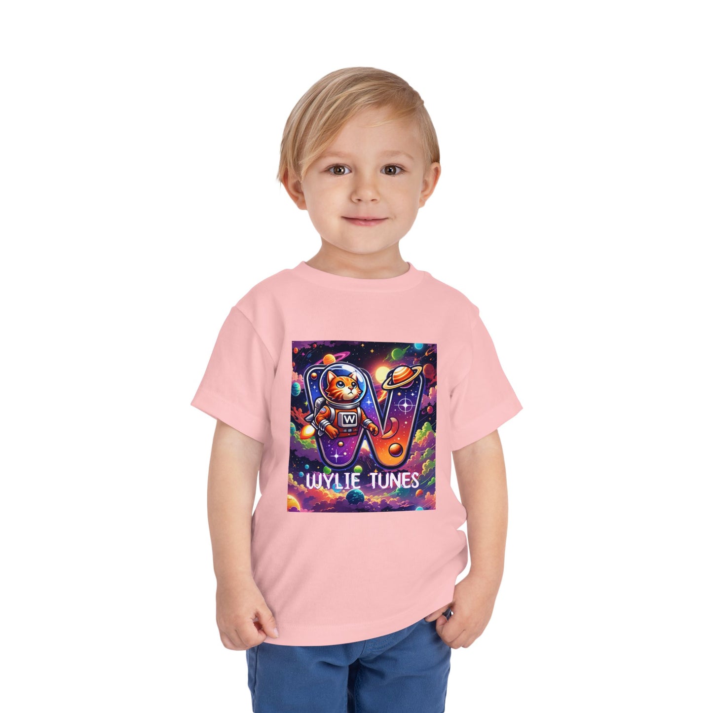 Wylie Tunes: Space 1 Toddler Short Sleeve Tee