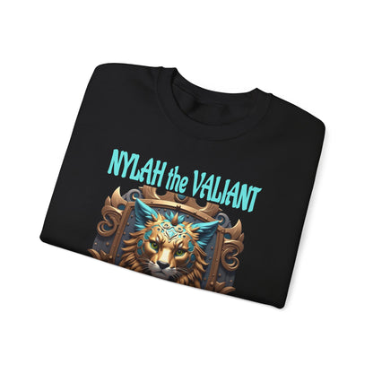 Wylieville After Dark: Nylah the Valiant  Heavy Blend Crewneck Sweatshirt