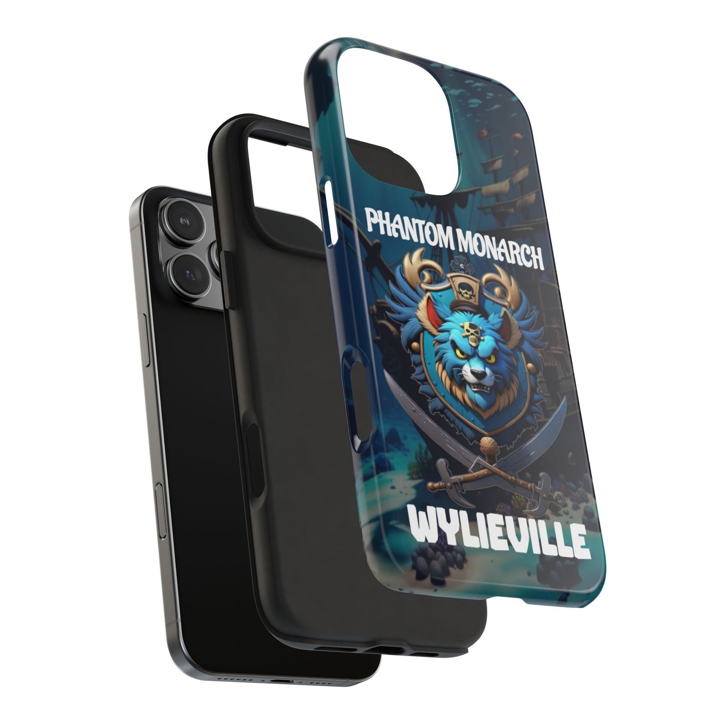 Wylieville After Dark: Phantom Monarch Tough iPhone 16 Pro Max Case