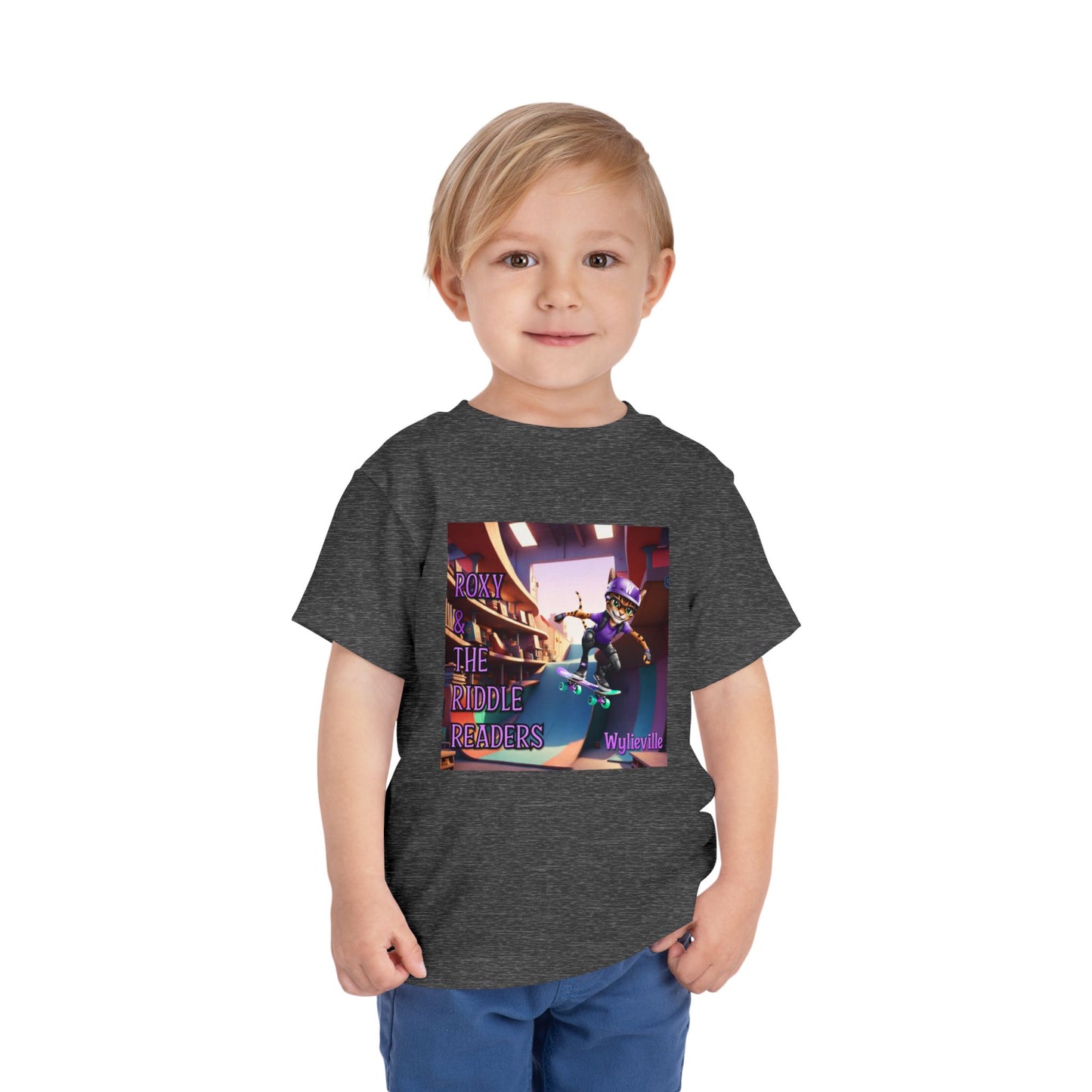 Wylieville: Roxy & The Riddle Readers Toddler Short Sleeve Tee