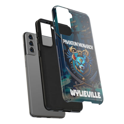 Wylieville After Dark: Phantom Monarch Tough Samsung Galaxy S21 Case