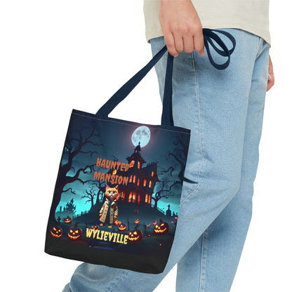 Wylieville: Haunted Mansion Tote Bag