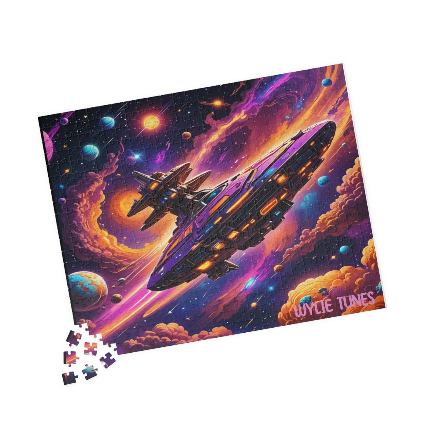 Wylie Tunes: Space 3 Puzzle (110, 252, 520 piece)